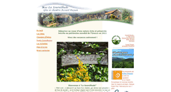 Desktop Screenshot of cevennes-gite-soureilhade.com